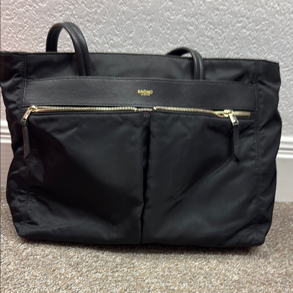 Knomo London Black Women’s Laptop Bag